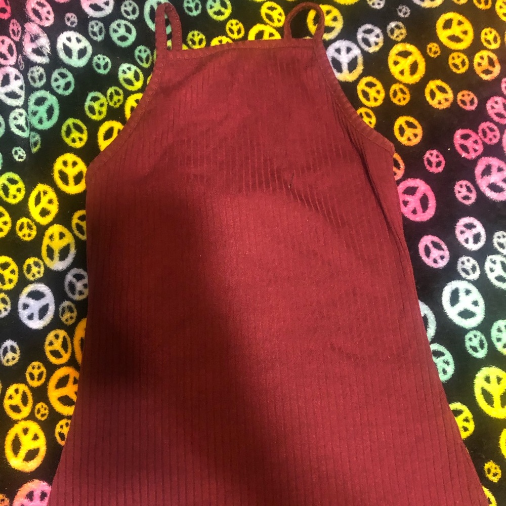 Maroon Tank Top
